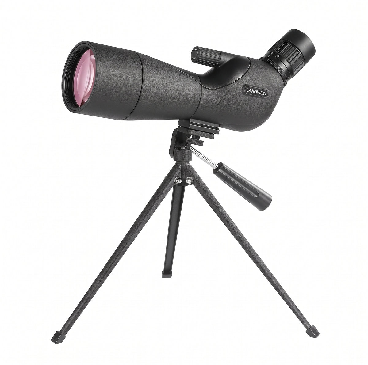 Telescopio Terrestre (Spotting Scope) 25-75x60 con Adaptador para Smartphone
