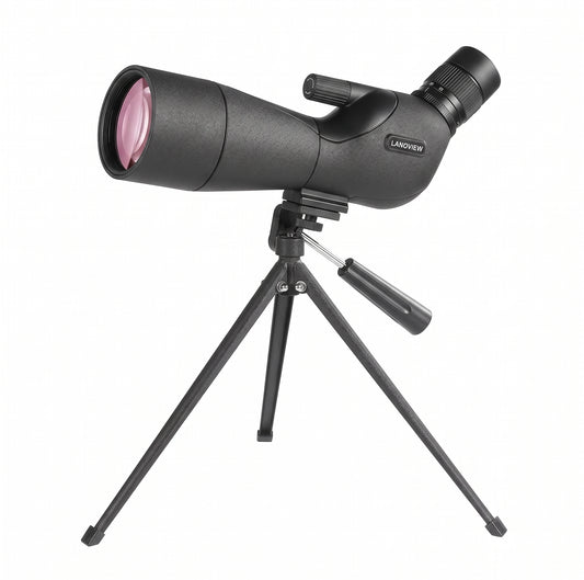 Telescopio Terrestre (Spotting Scope) 25-75x60 con Adaptador para Smartphone