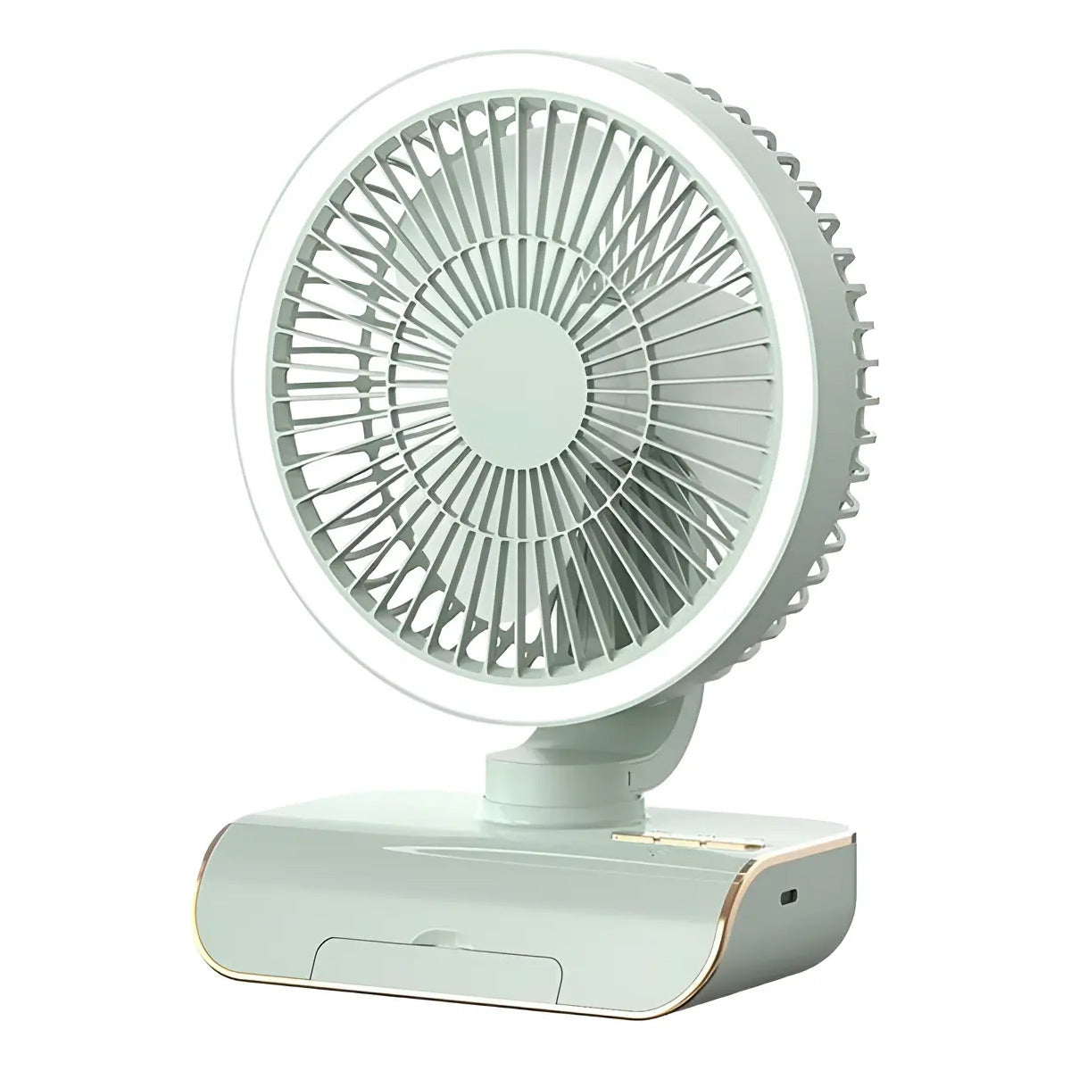 Ventilador Multifuncional 3 en 1 de Escritorio, Colgante y Pared con Control Remoto