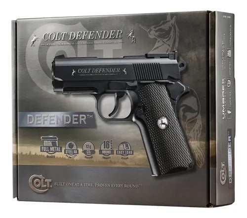PISTOLA COLT CO2 DEFENDER NEGRA CAL.4,5