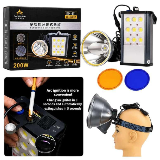 foco frontal multifuncional Fanalike KM-111