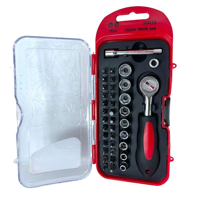 Kit de herramientas de reparación de 38 piezas