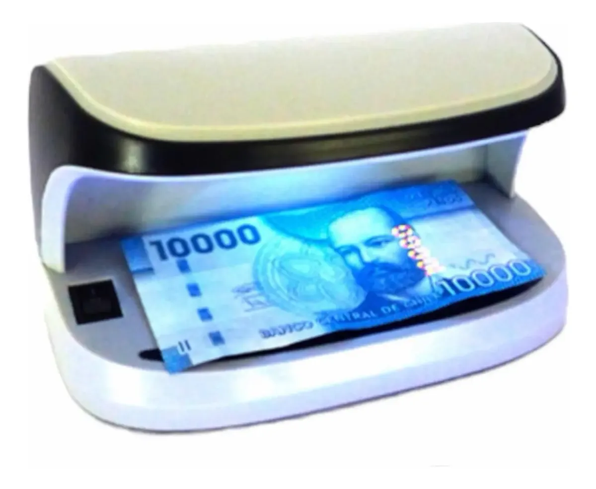 Detector De Billetes Recargable Luz Ultravioleta Usb