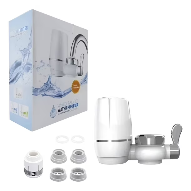 Filtro purificador de agua para grifo con 7 niveles de filtración