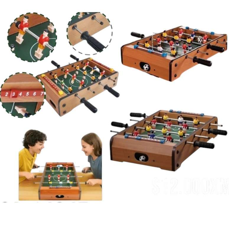 Mini Taca taca De Madera Para Niños Juego De Habilidad