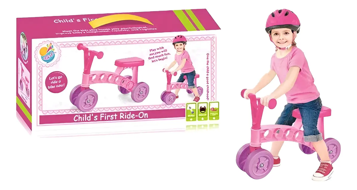 Correpasillos Aprendizaje Niños Triciclo Juguete Equilibrio