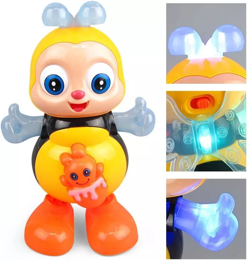Abejita Chiquitita Juguetes Para Bebes Sensorial Musical
