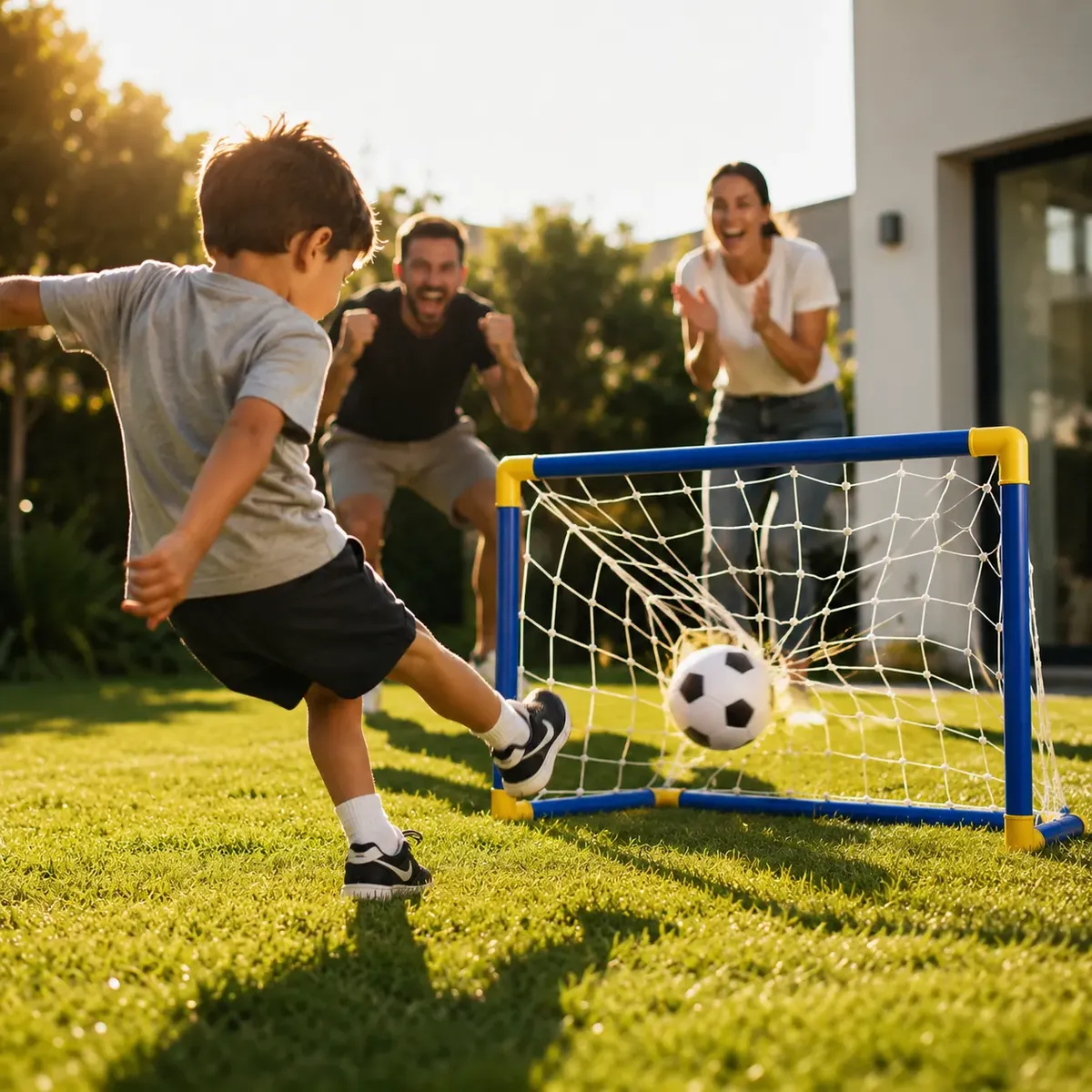 Arco De Fútbol Para Niños Accesorios incluidos