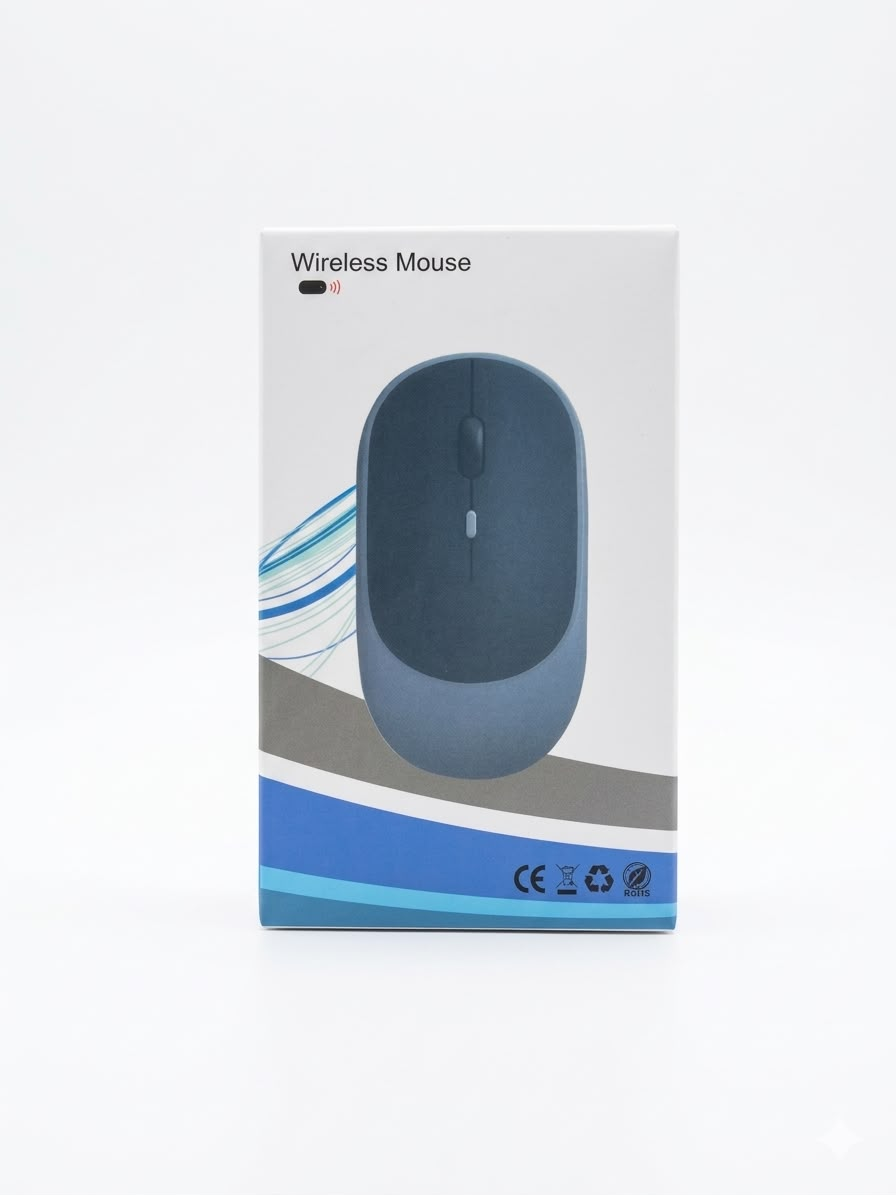 Mouse inalambrico 1200Dpi Bluetooth Grind Black